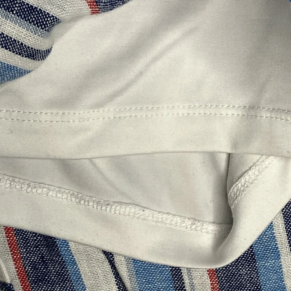 Ruby Rd. Linen‎ Blend Skort Women's 10P Athleisure Shorts Summer Coastal Chic